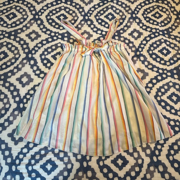 NWT Love by Gap Pastel Striped Babydoll Top - Picture 1 of 5